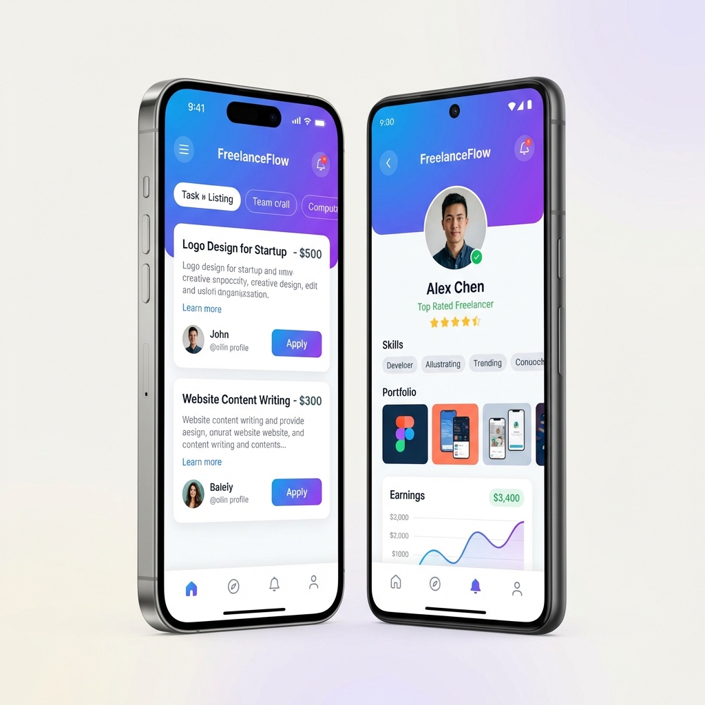 Mobile App Mockup